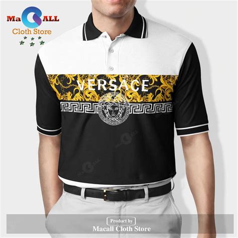 tracollo versace uomo|versace polo shirts.